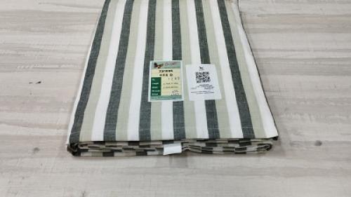 BEDSHEET STRIPE 90X108 2 PILLOW COVER